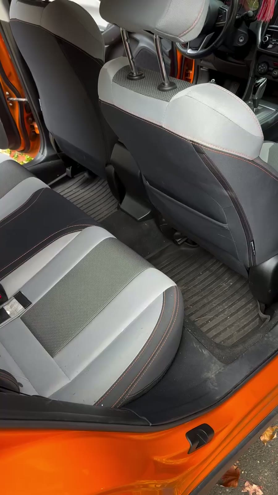 Rear seats, Subaru Crosstrek